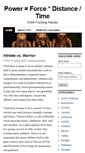 Mobile Screenshot of forcedistancetime.com